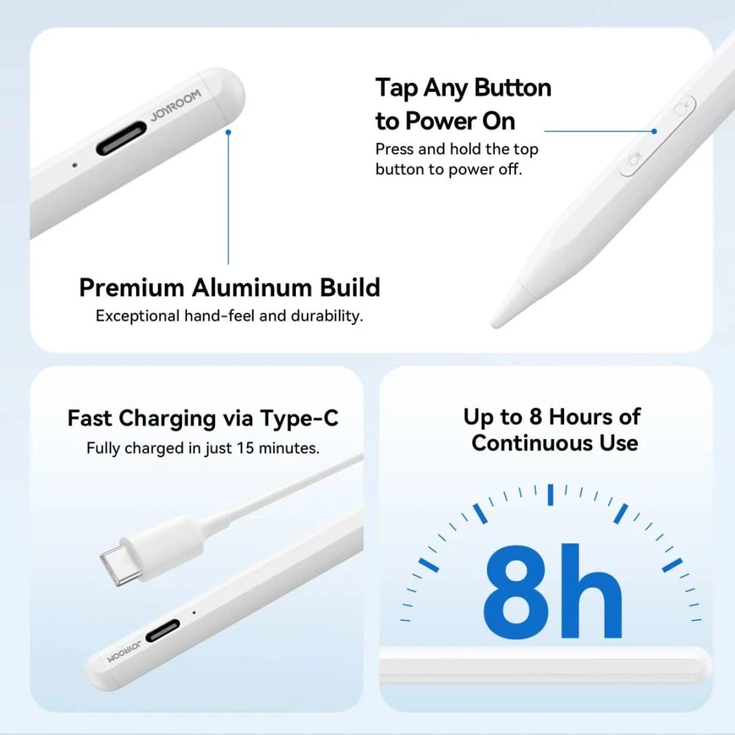 JR-K12 Pro Active Dual-Mode Stylus Pen (Including 2 Spare Nibs)