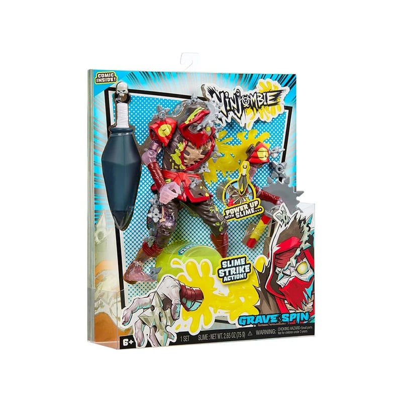 Ninjombie Action Figure Grave Spin