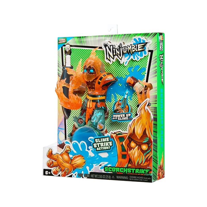 Ninjombie Action Figure Scorchstrike