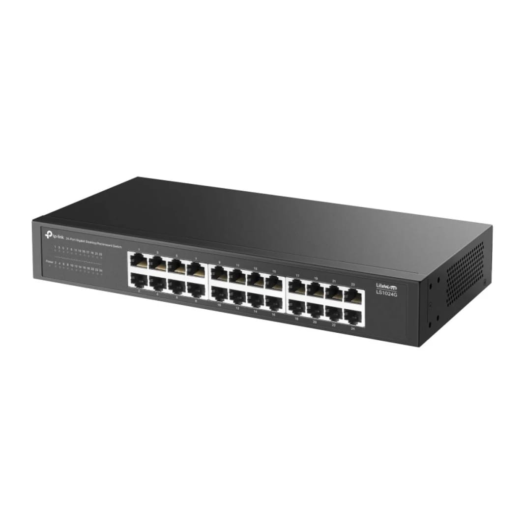TP-LINK 24-Port Gigabit Desktop/Rackmount Switch TL-LS1024G
