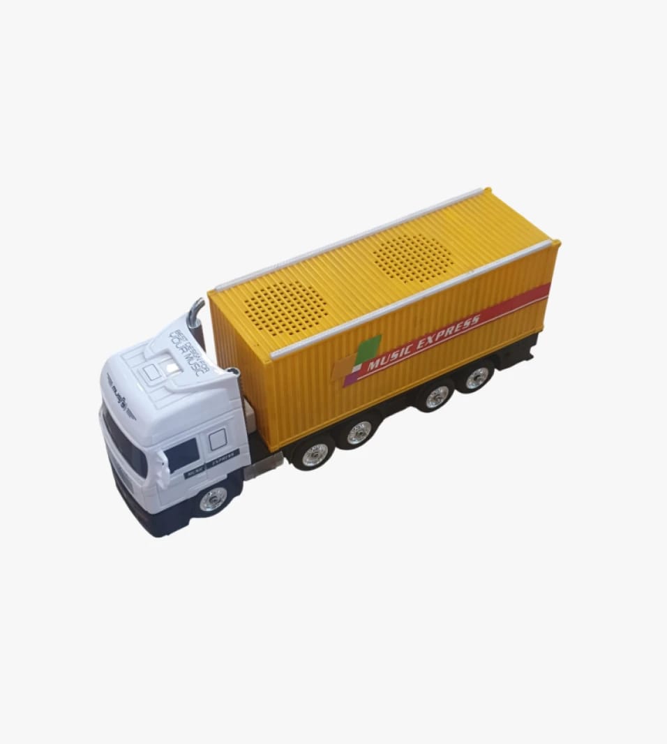 Innovative Music Express Truck with Portable Sound System Design for Audio Enthusiasts and Avid Listeners