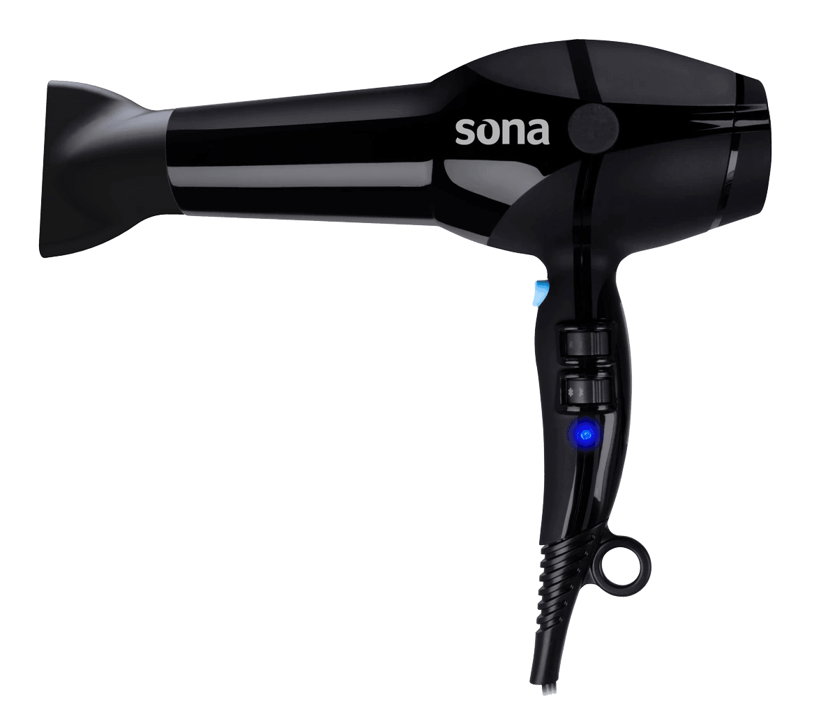 Sona Hair Dryer 2400W with 2 Speeds, 3 Heat Settings, and Ionic Technology