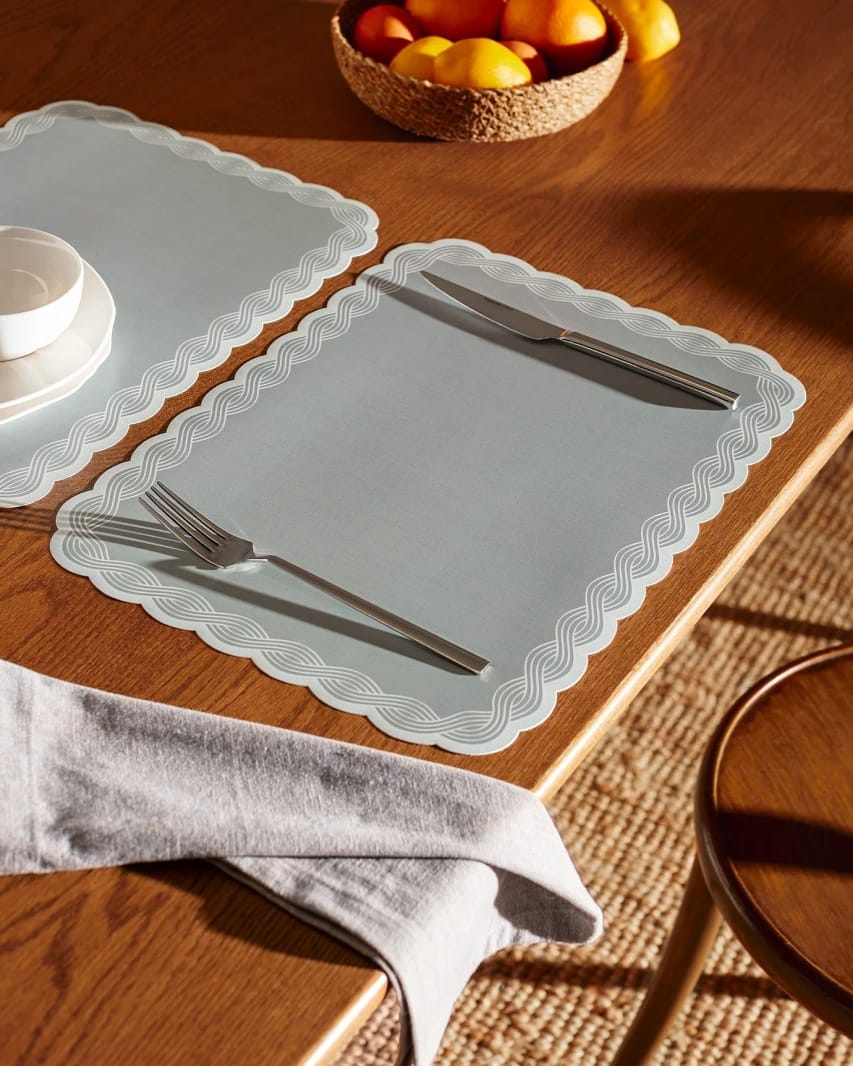 Rosalie Placemat | Sophisticated Contemporary Dining Table Mat | Madame Coco