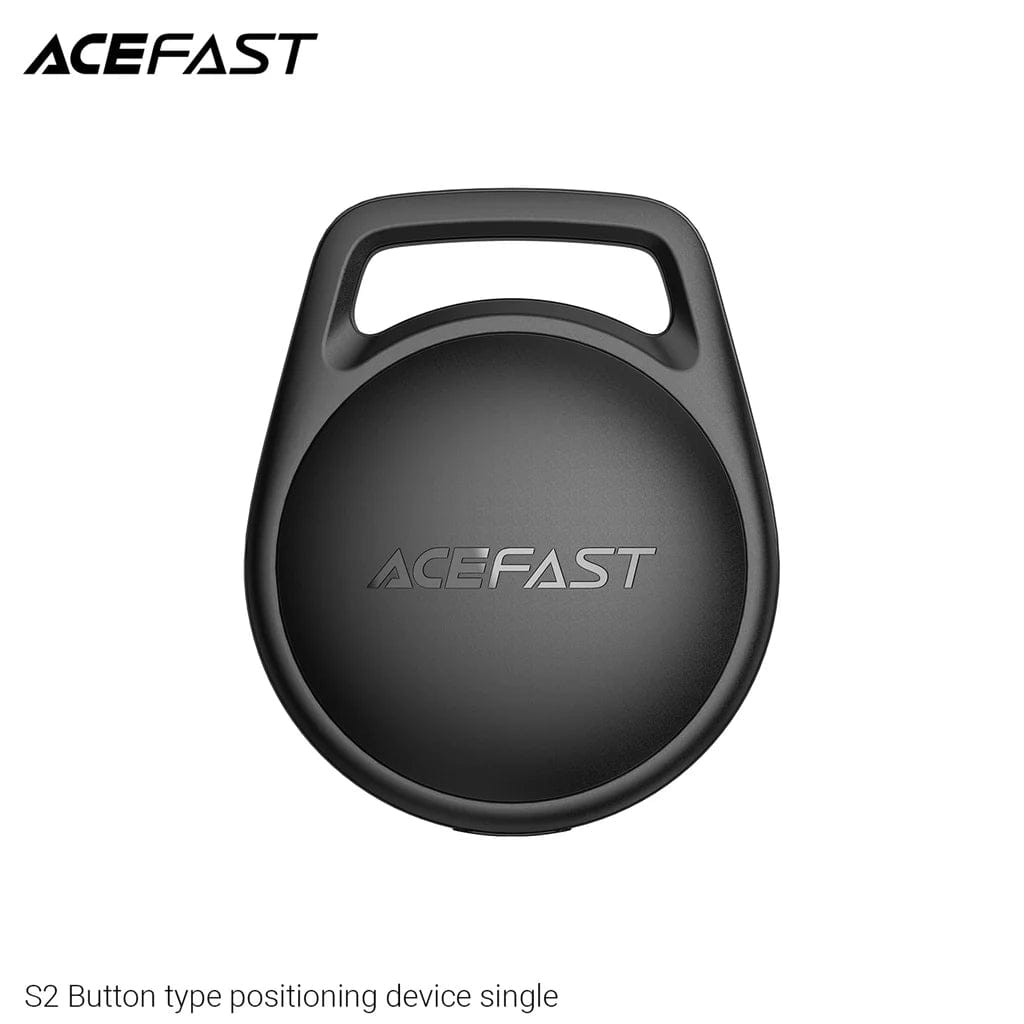 جهاز تتبع الأزرار ACEFAST S2 - Apple Find My، معتمد من MFi، بطارية تدوم 12 شهرًا، وزن 8 جرامات، صغير الحجم
