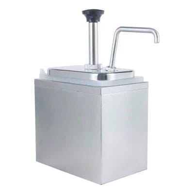 Condiment/Sauce Dispenser with Stainless Steel Pump 1 x 2 Litre