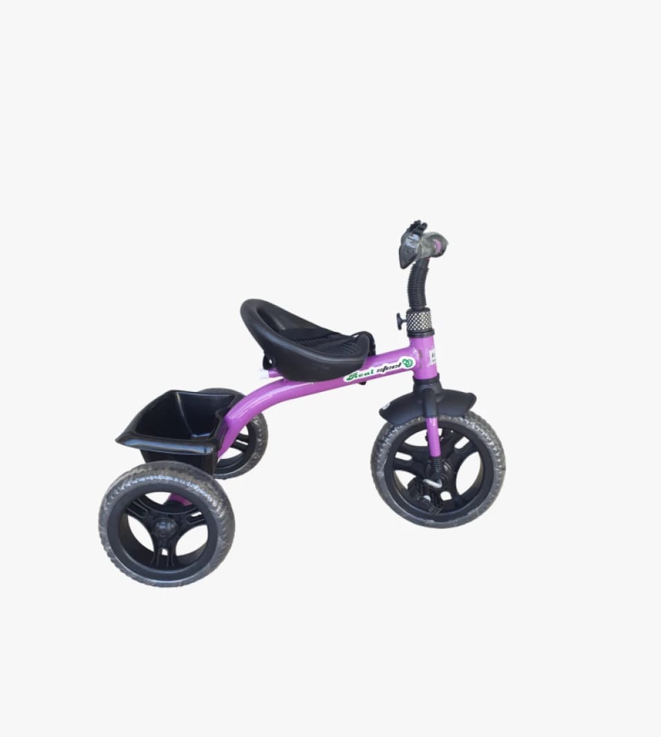 Purple Kids Tricycle with Durable Frame and Comfortable Seat, Featuring a Stylish Design that Captures Attention by Brand