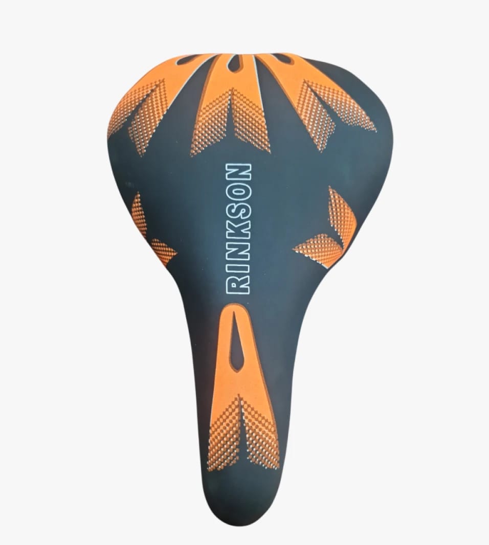 Rinkson Bike Saddle with Dual Padded Design for Comfort and Shock Absorption Riders