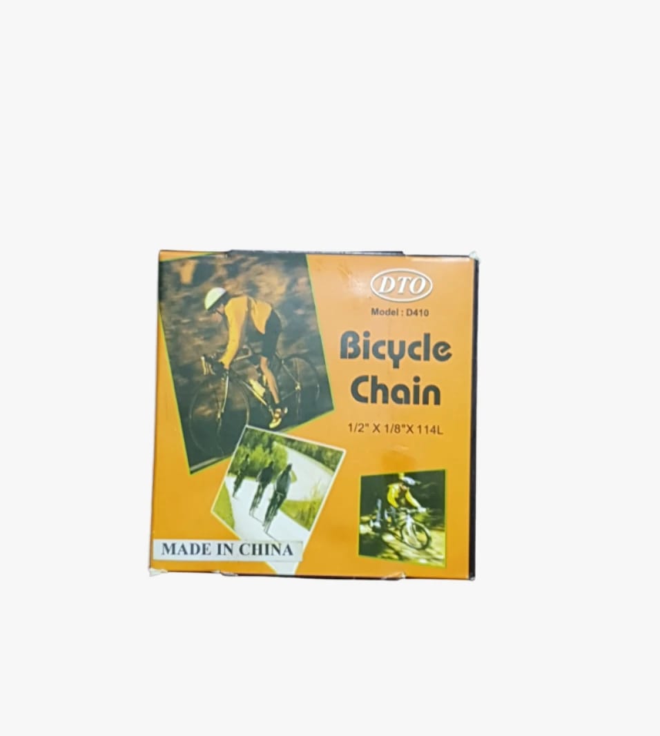 DTO Bicycle Chain Model D410 with Sturdy Design for Sports Enthusiasts and High Performance