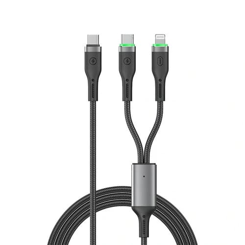كابل بيانات WiWU Oushan C إلى Dual C Wi-C071