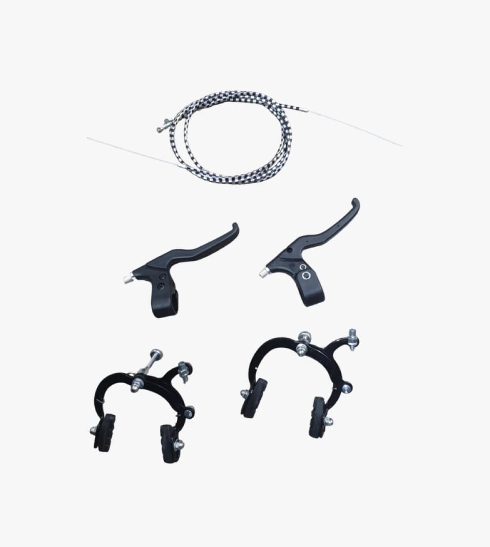 Advanced Single Brake Set for Bicycles with Modern Design and Strong Clamps for Quality-Conscious Cyclists