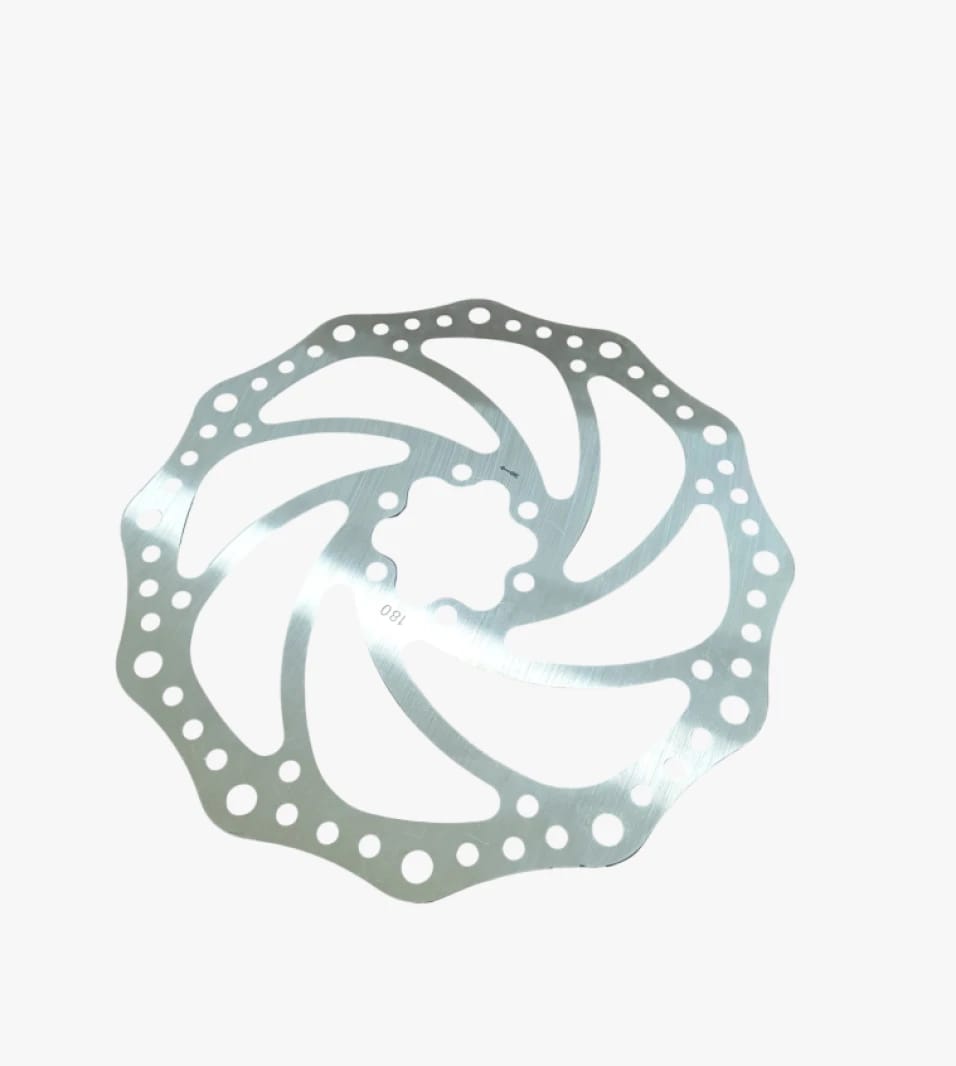 High-Performance Corrosion-Resistant Bicycle Brake Disc with Wide Ventilation Slots for Cycling Enthusiasts