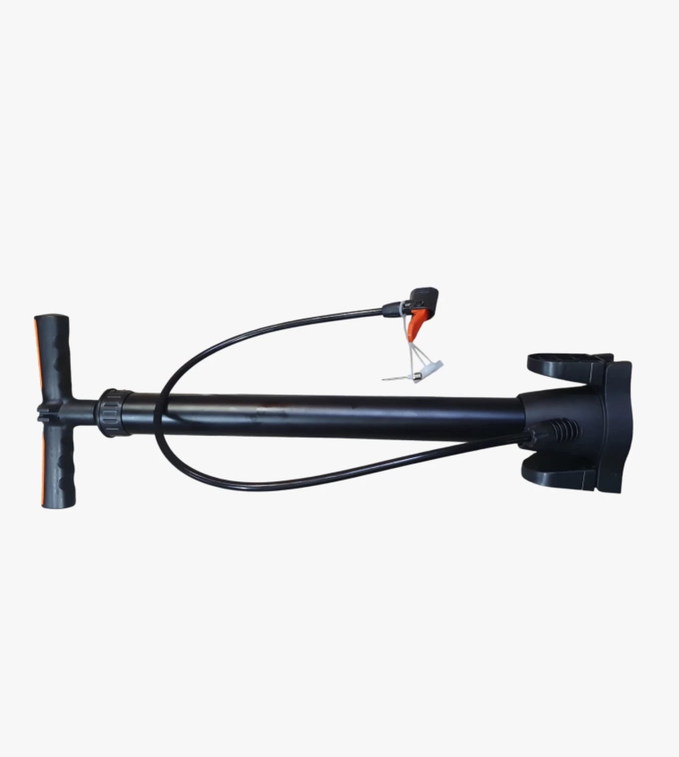 Durable High-Performance Floor Pump with Ergonomic Design for Cyclists and Sports Vehicle Users