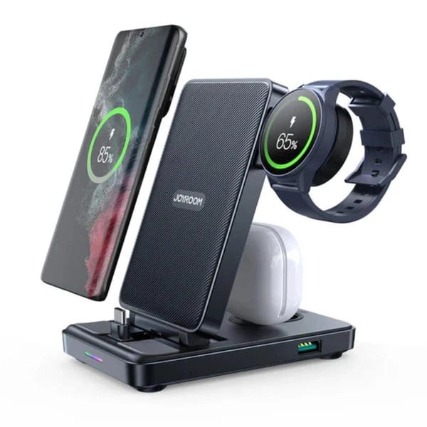 JOYROOM JR-WQS01 4 in 1 Magnetic Charging Station Type-C