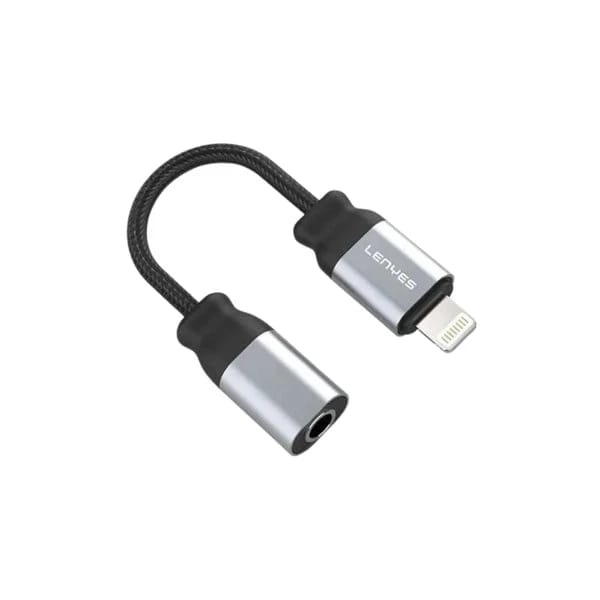 LENYES Original Lightning to 3.5mm Audio Adapter