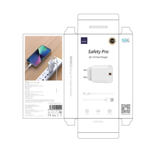 شاحن WiWU JD002 C-C السريع 25 واط