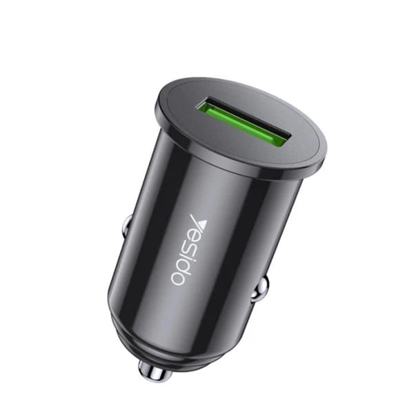 YESIDO Y38 USB Fast Charge Car Power Adapter