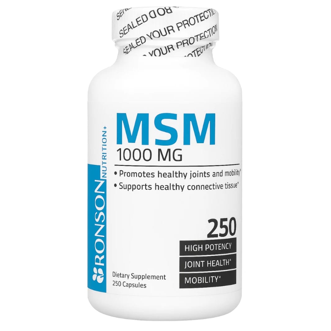 Bronson MSM 500 mg 250 Capsules