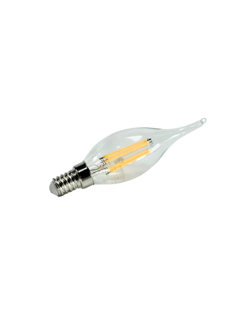 Transparent Bulb with Bent 6W Desert E14