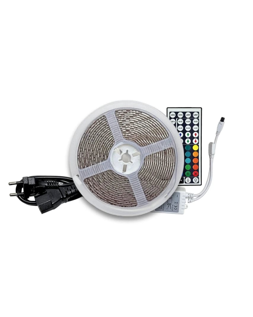 حبل انارة مفرد طول 5متر 14.4 واط RGB