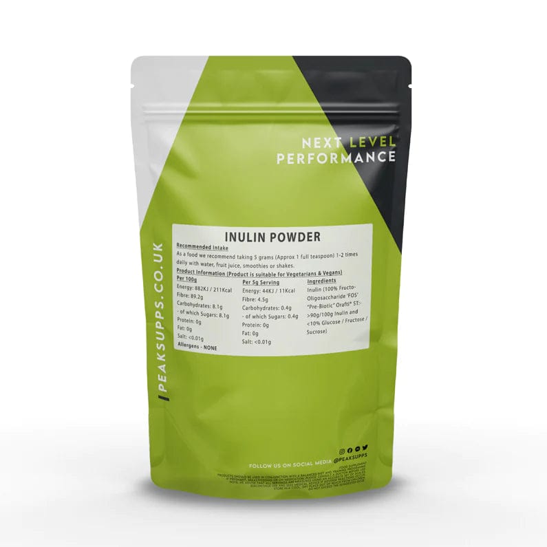 Peaksupps Prebiotics Inulin Powder (FOS) 250g - Prebiotic Fibre