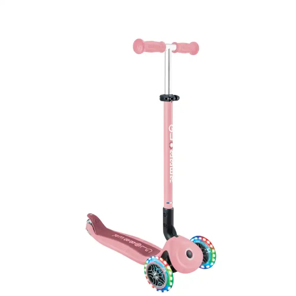 Globber Go Up Active Lights 360 – Pastel Pink