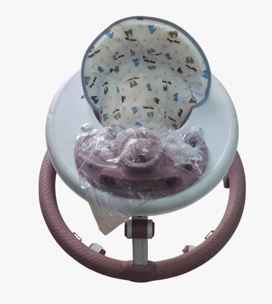 Baby Walker Brand Baby Walker with Comfortable Cushion and Colorful Animal Design for Boys and Girls.
