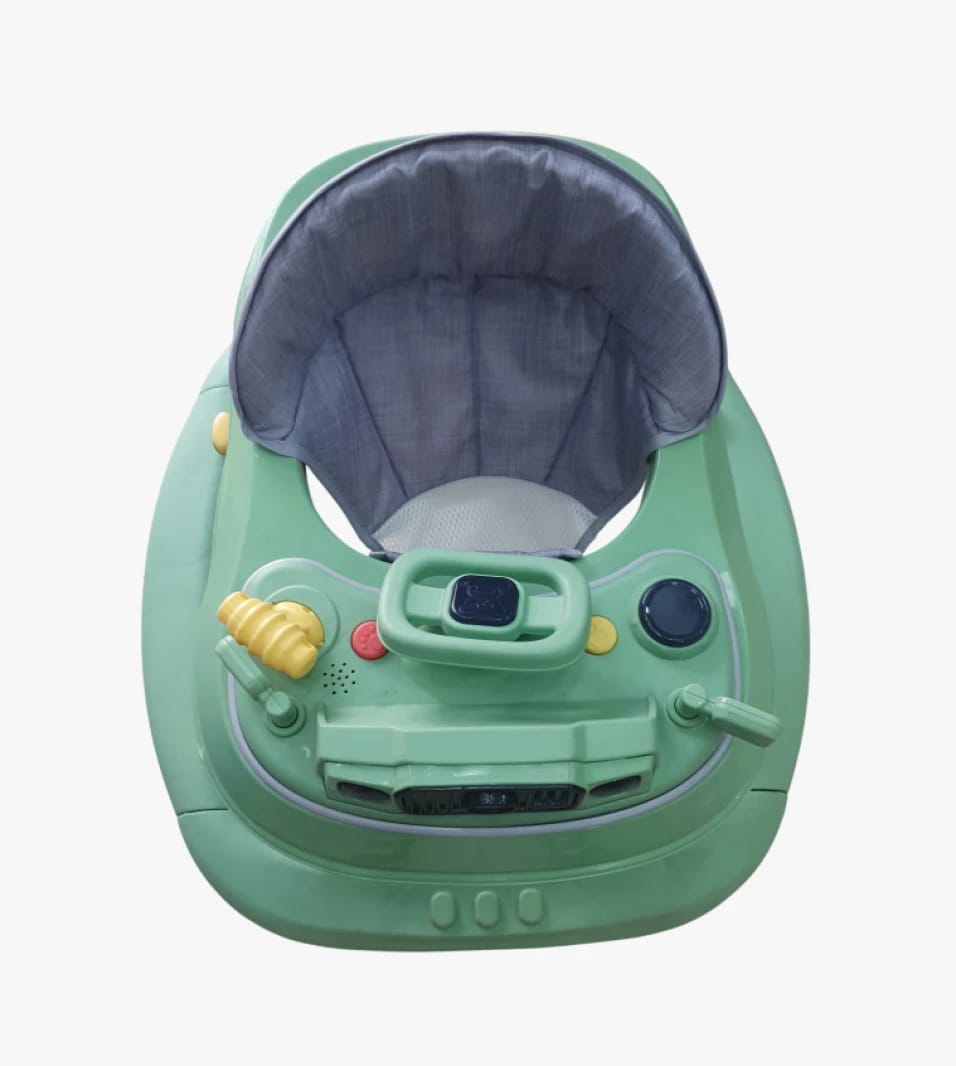 Baby Walker by Toy Brand - Modern Safe Comfortable Design with Entertaining Toys for Motor Skill Development