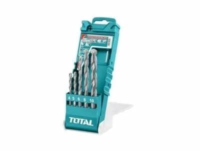 TOTAL 5PCS Drill Bit Set 4-10mm