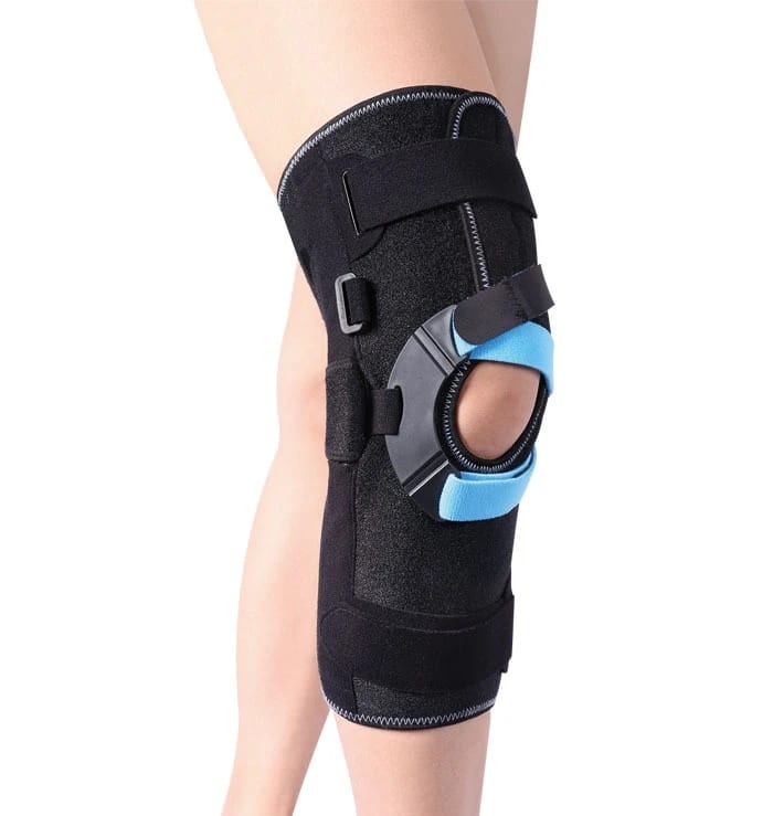 دعامة ركبة مفصلية | مثبت تتبع الرضفة | Wellcare 52602