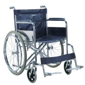 Economy Steel Wheelchair | 51 CM | JIANLIAN JL874-51