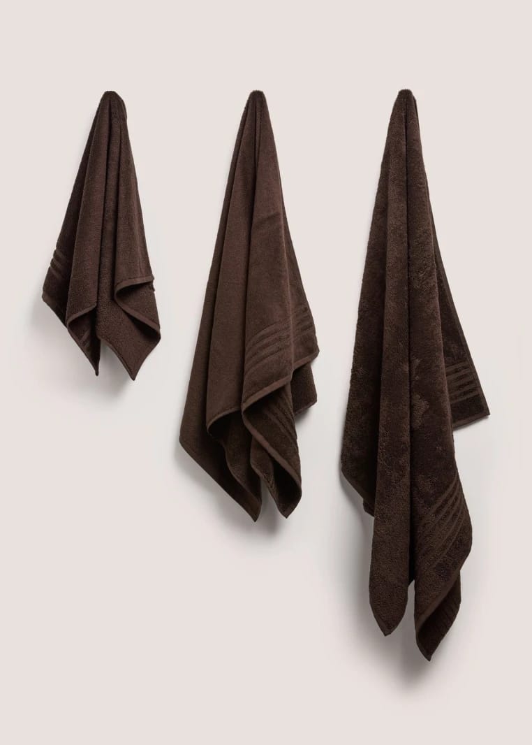 Egyptian Cotton Towel - Brown - Bath Towel