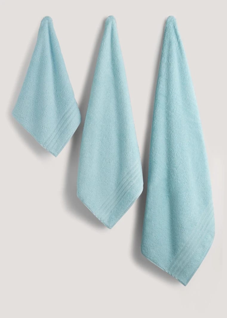 Ice Blue 100% Egyptian Cotton Towel