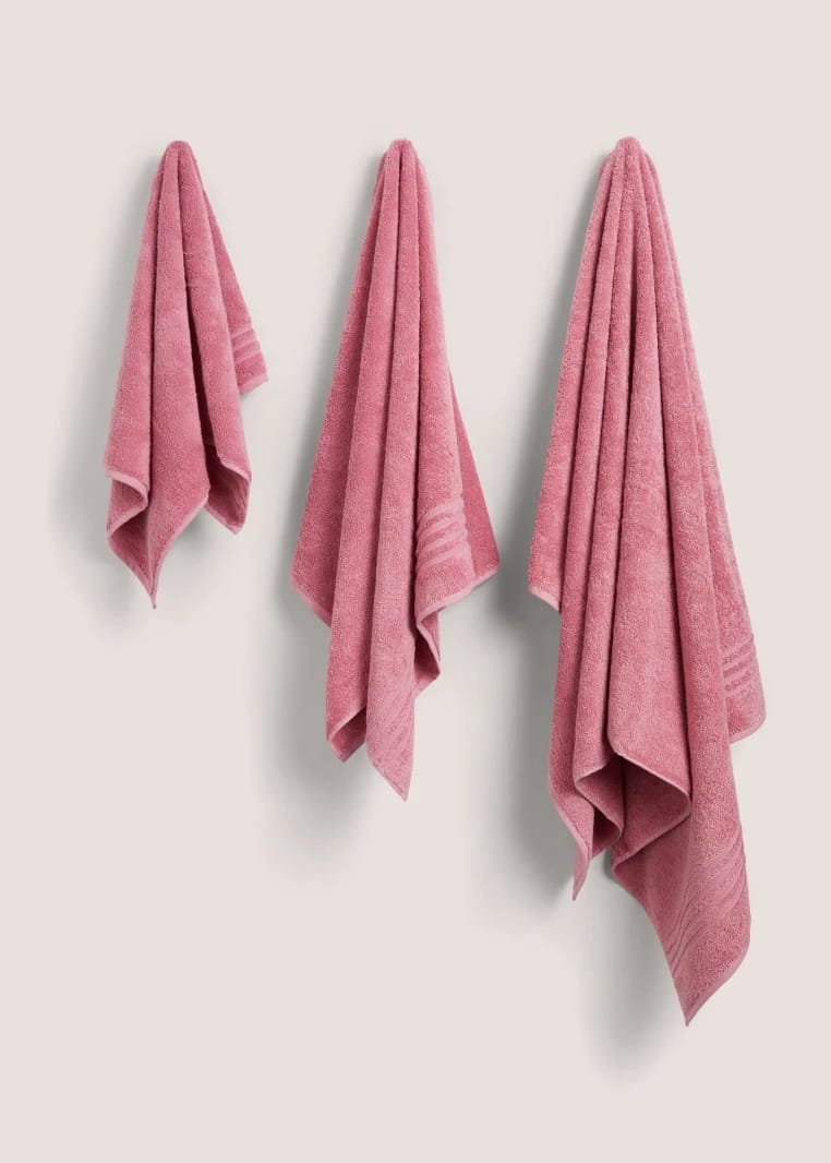 Egyptian Towel - Pink - Hand Towel