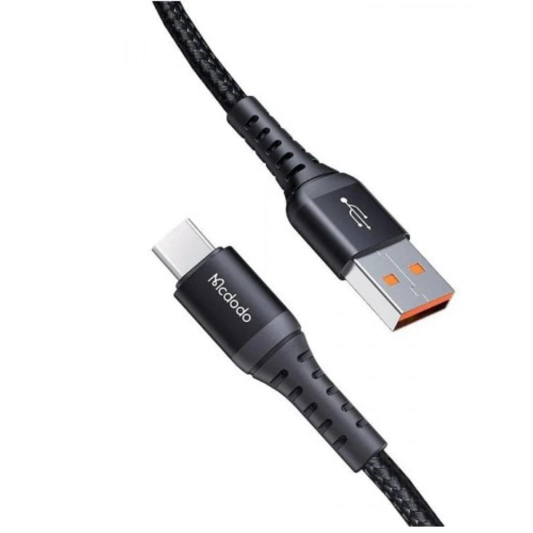 Mcdodo USB Type C 1M 27W Fast Charging Data Cable - Black - 18 Month Warranty