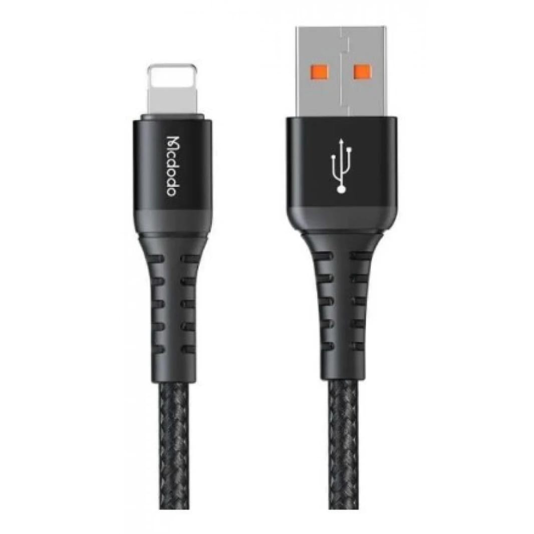 Mcdodo USB Lightning Data Charger Cable 18W 1M Fast Charging - Black