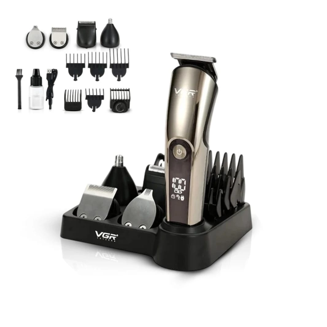 VGR Beard Trimmer (11 in 1)