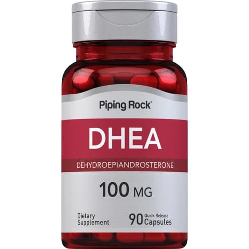 PipingRock كبسولات DHEA 100 ملجم 90 كبسولة