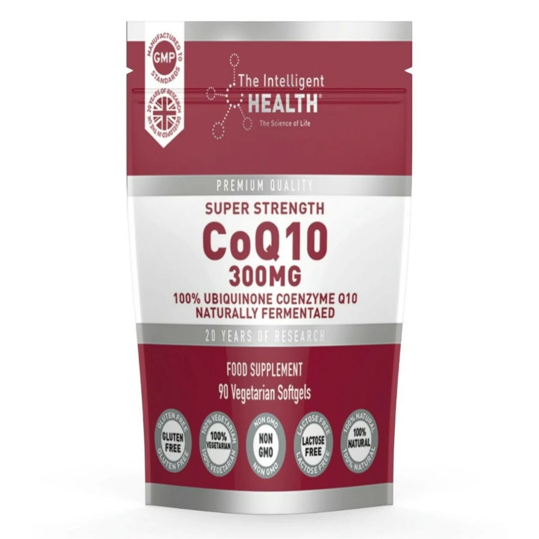 The Intelligent Health High Absorption CoQ10 Ubiquinone 300 mg 90 Capsules