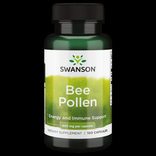 SWANSON Bee Pollen 400 mg 100 Capsules