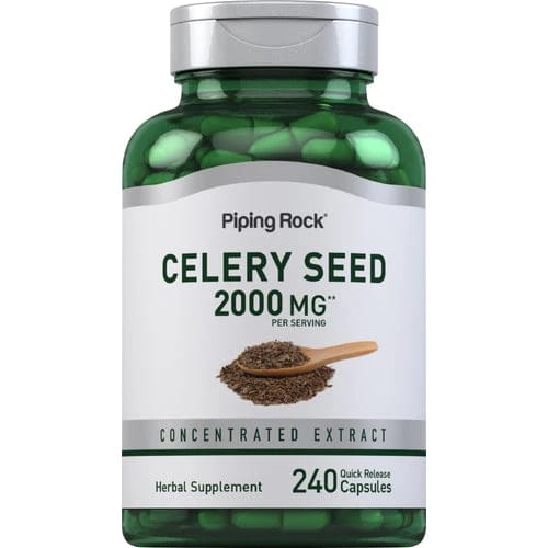 Celery Seed Extract 1000 mg 240 Capsules PipingRock