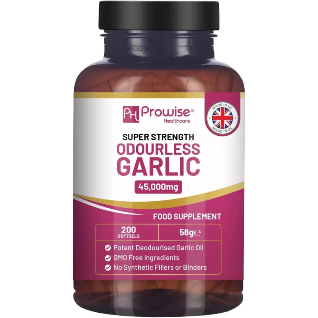 Prowise Healthcare Premium Odourless Garlic Oil - 200 Softgels