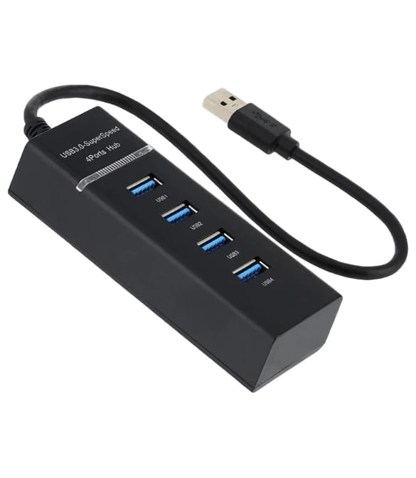 DOBE محور USB 2.0 3.0 عالي السرعة مع 4 منافذ