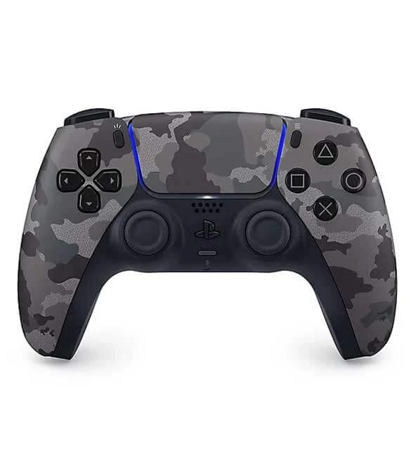 PS5 DualSense Wireless Controller - Gray Camouflage