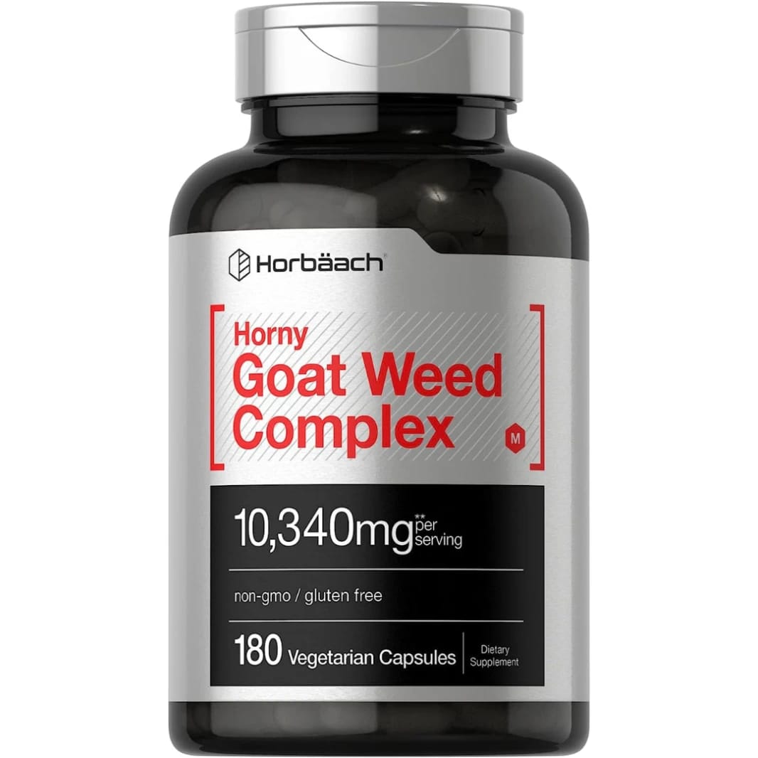 Horny Goat Weed Extract 3750 mg + Tribulus 1000 mg + Maca 300 mg + Yohimbe 100 mg + L-Arginine 180 Capsules