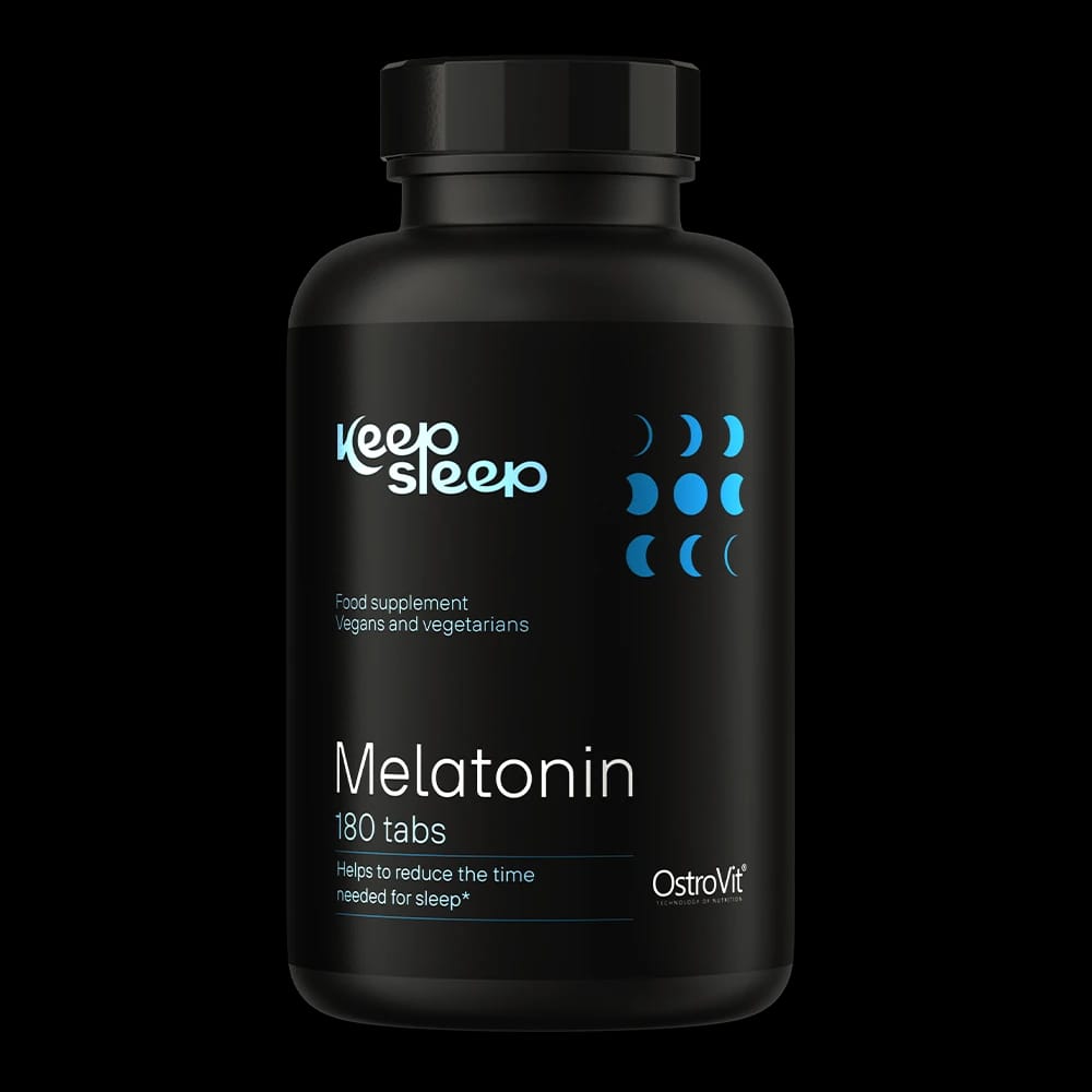 OstroVit Keep Sleep Melatonin 1mg 180 Tablets (European Product)