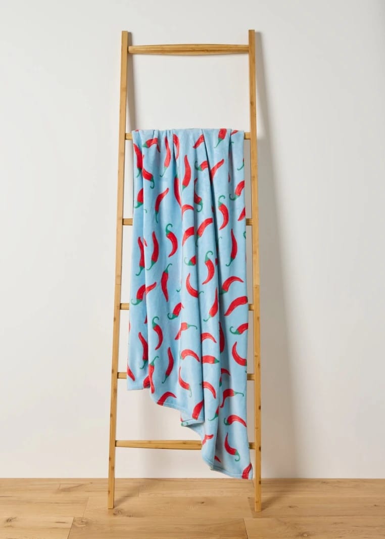 Chili Blanket - Blue