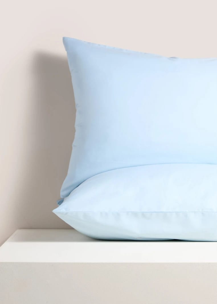 2-Pack Homemaker Pillowcase Set - Blue - One Size