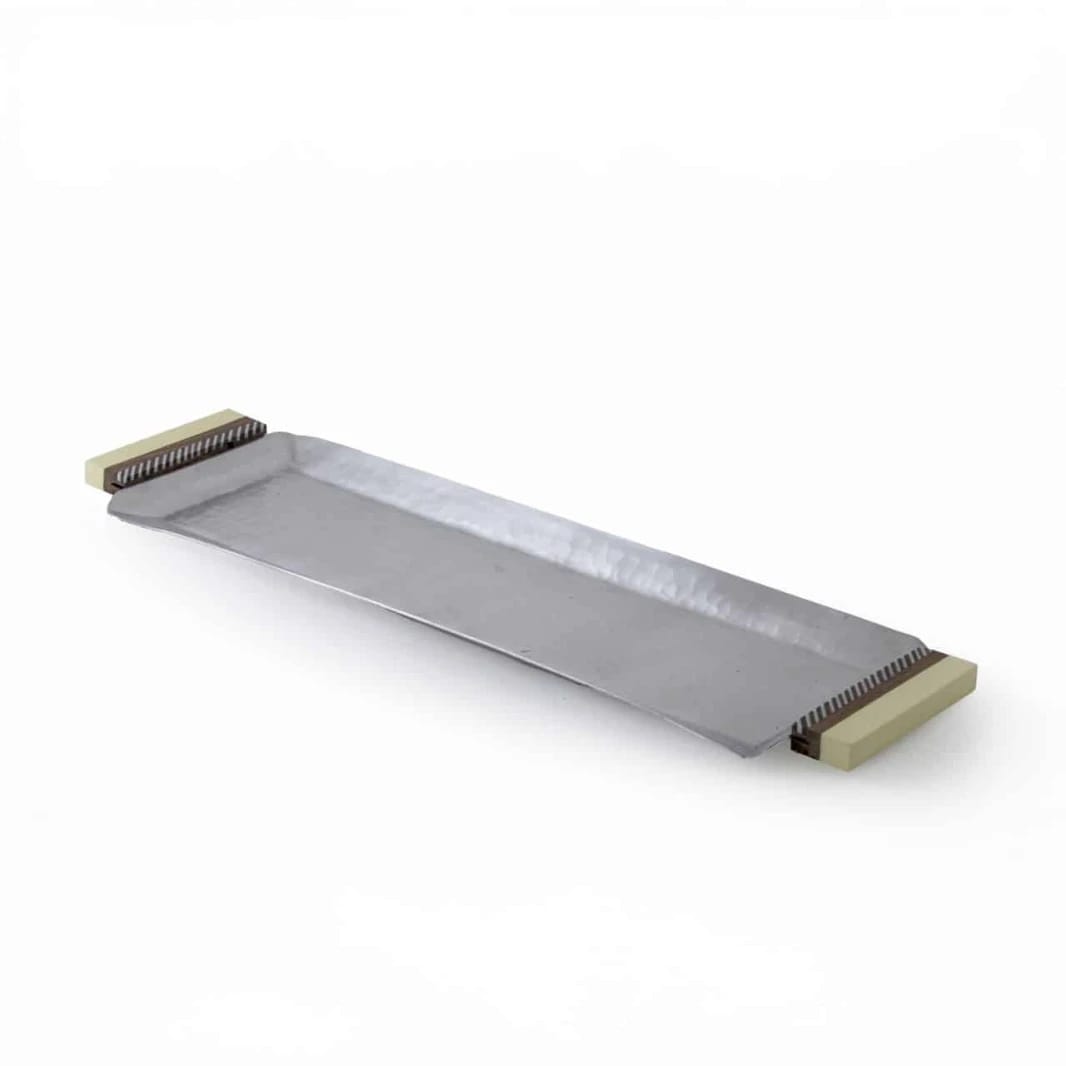 Tray Jamal in Vanilla Camel Bone Large