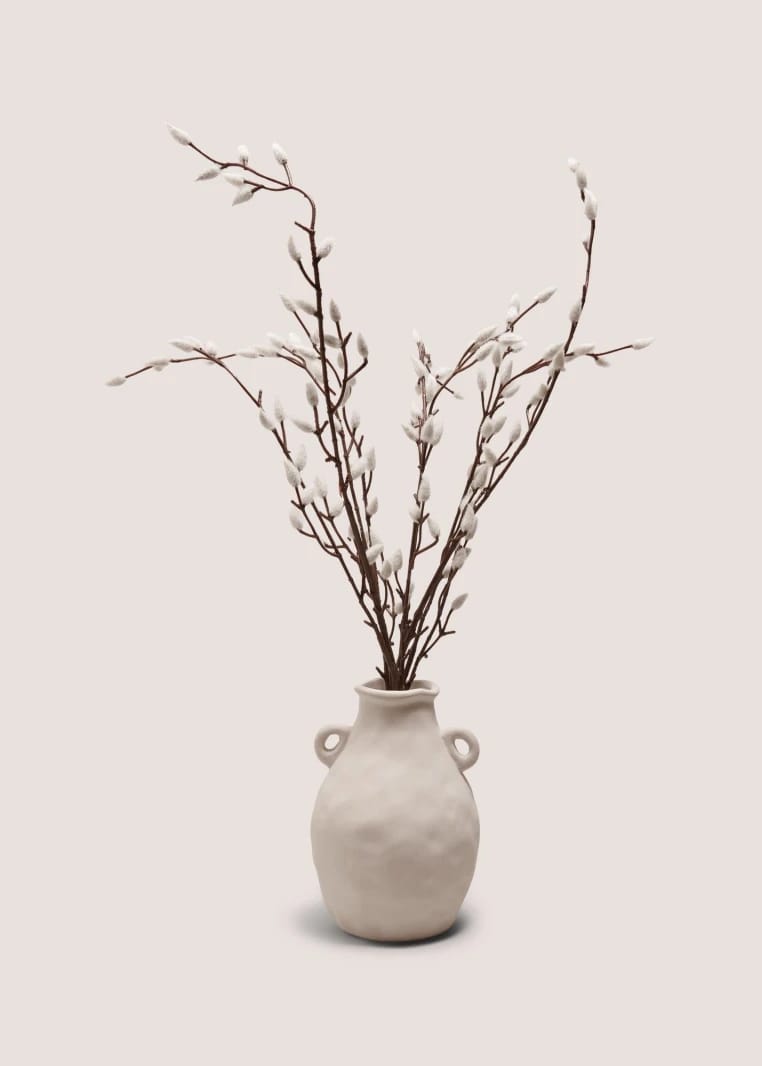 Bunny Tail Creamy Pot - Beige - One Size