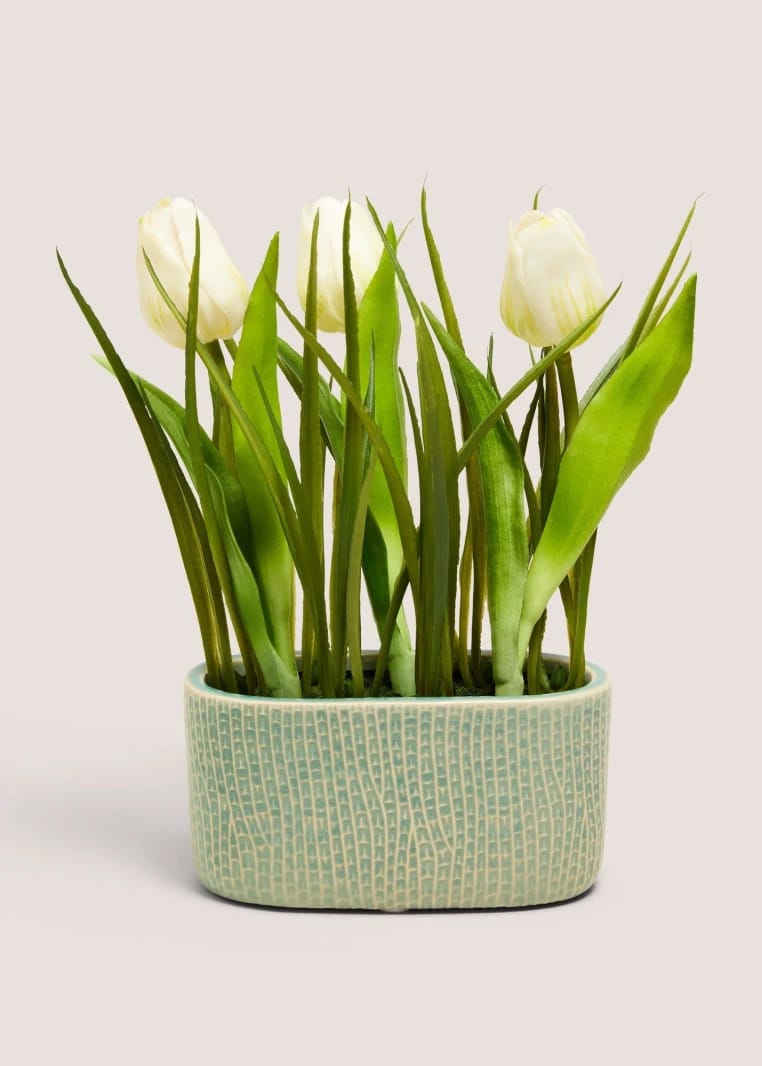 Tulip Pot in Narrow - Green - One Size